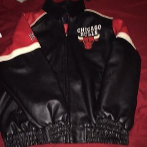 Chicago Bulls leather heavy jacket